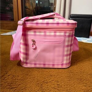 NWOT Stoney Clover Lane x Target 8.8QT Softside Cooler Gingham Pink 12 Cans